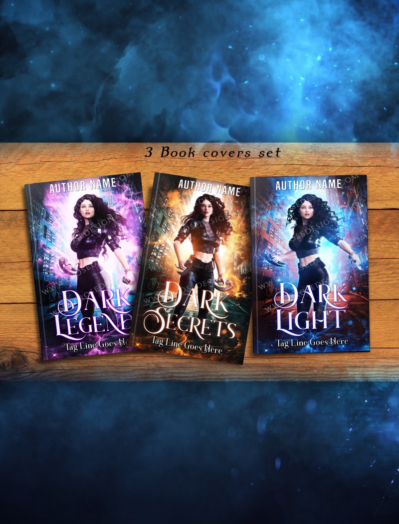 Dark -3 book covers Set