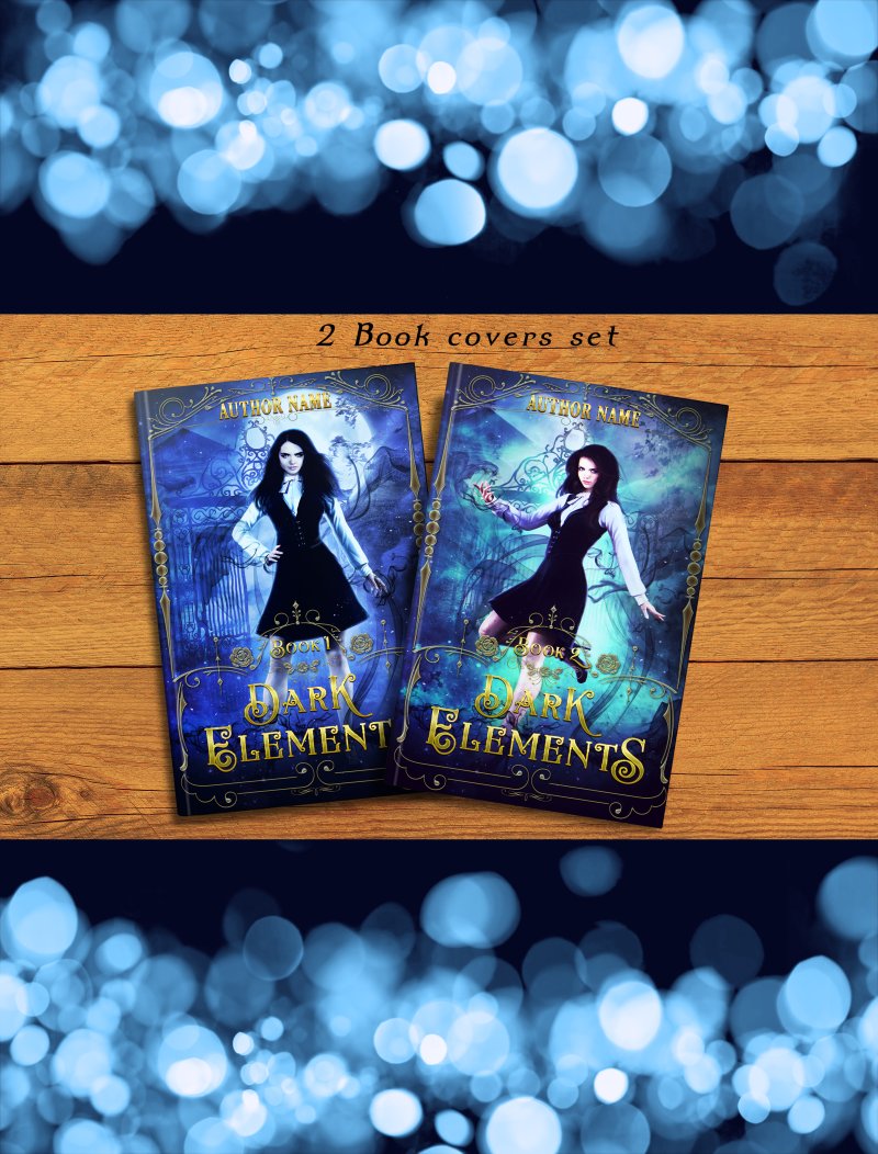 Dark Elements 2 book covers Set