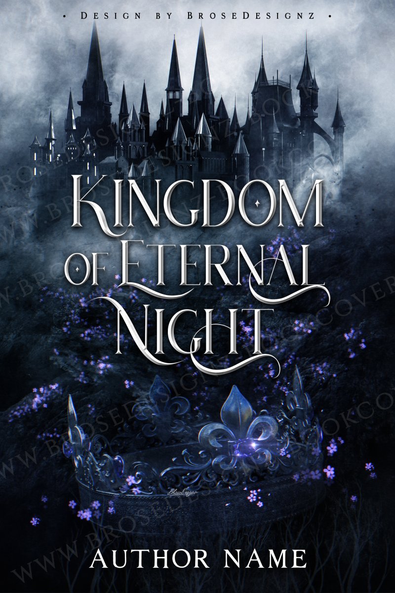 Kingdom of eternal night- Fantasy Premade book cover