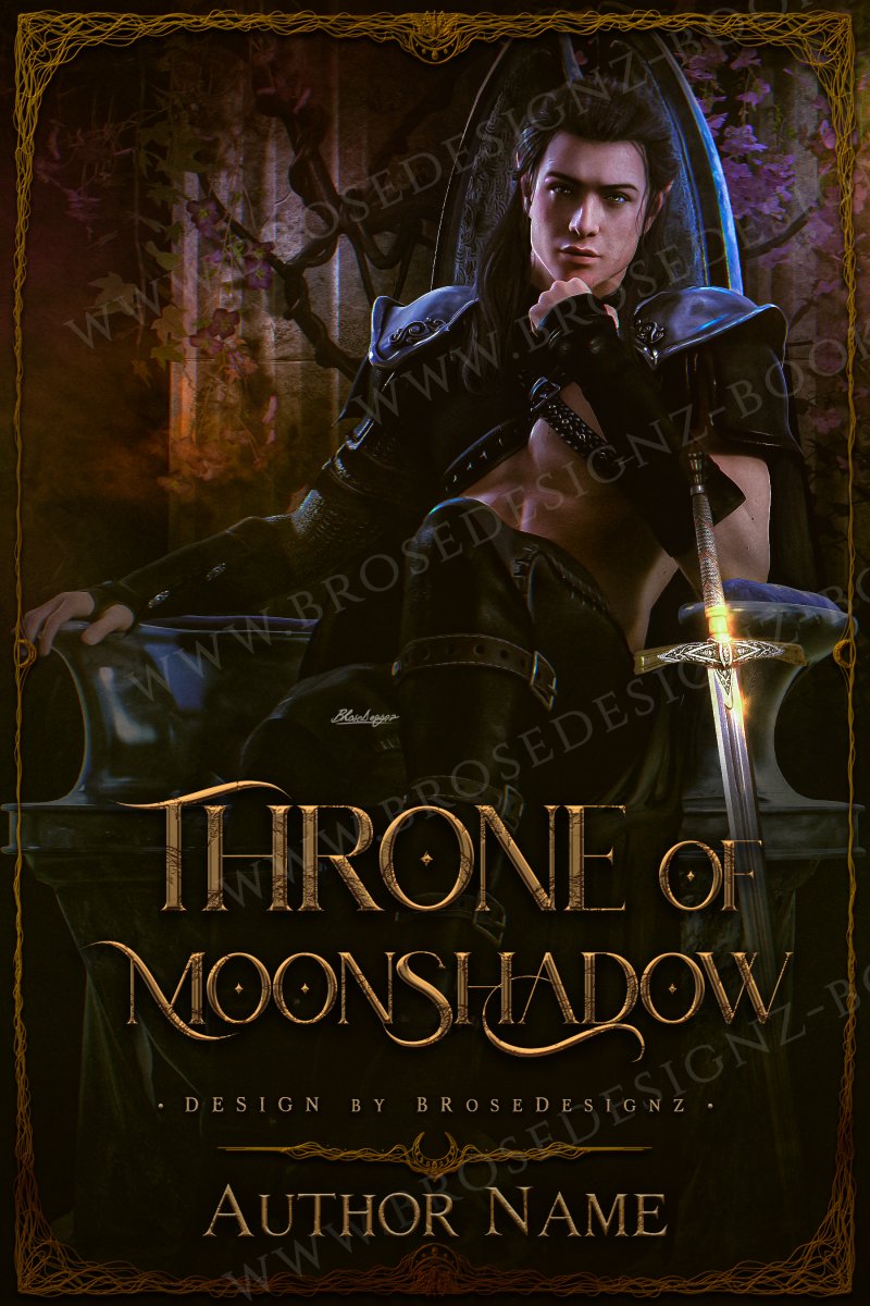 Throne of Moonshadow-Fae Fantasy Premade book cover