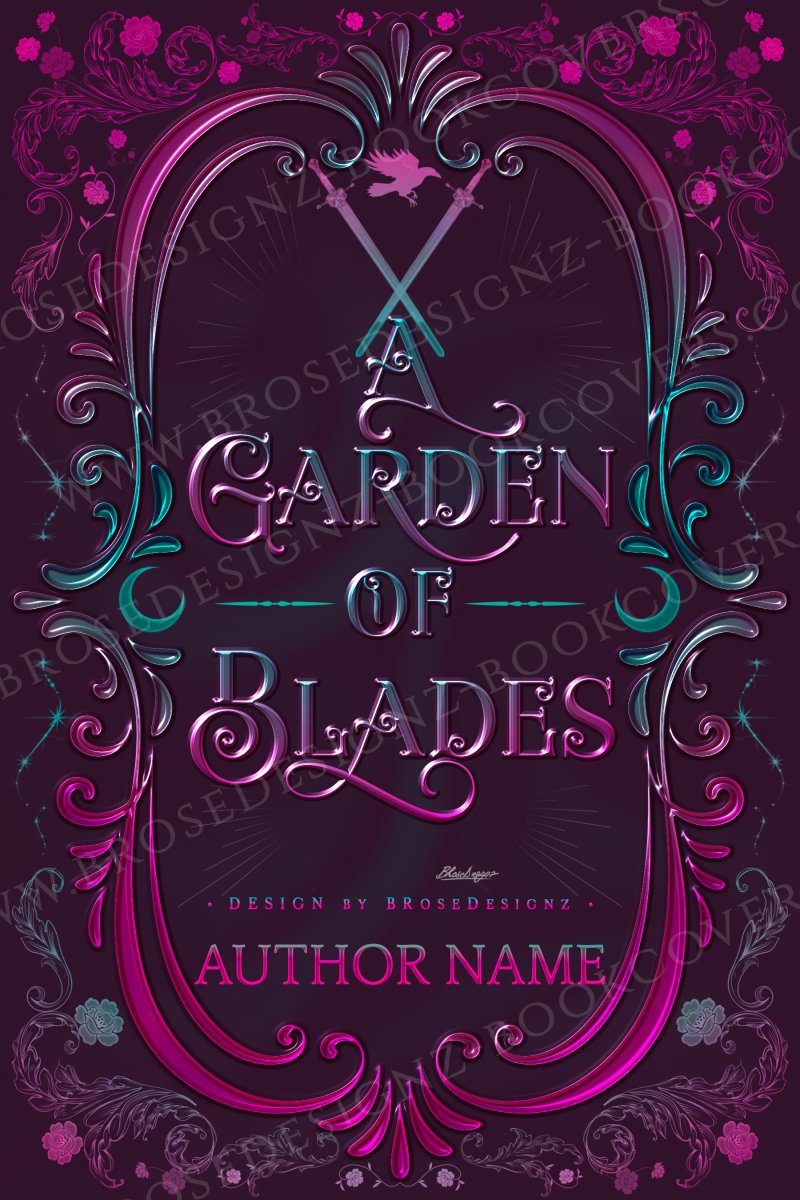 Garden of Blades- Fantasy Premade book cover