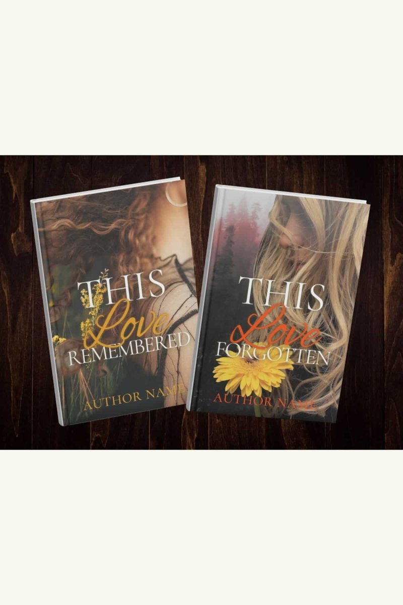 Duology Romance Covers: This Love Remembered/Forgotten