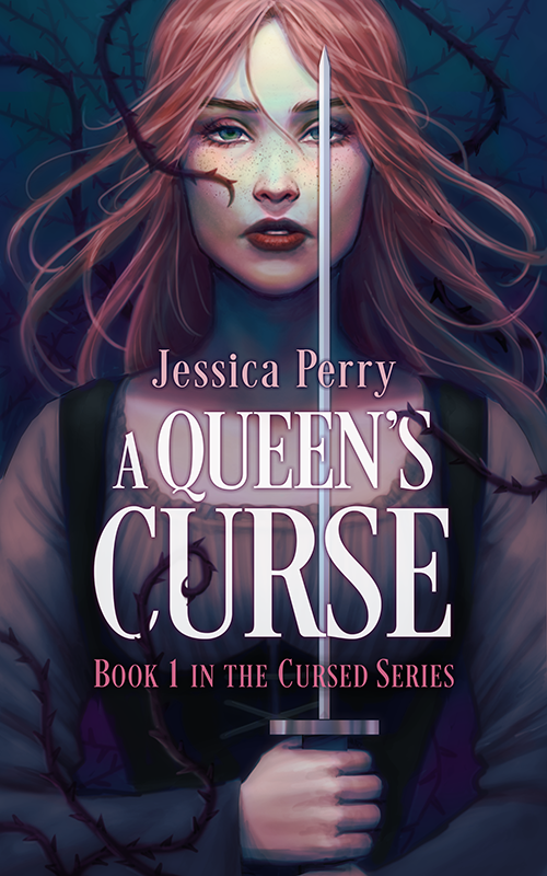 A Queen’s Curse – Illustrated Fantasy Cover