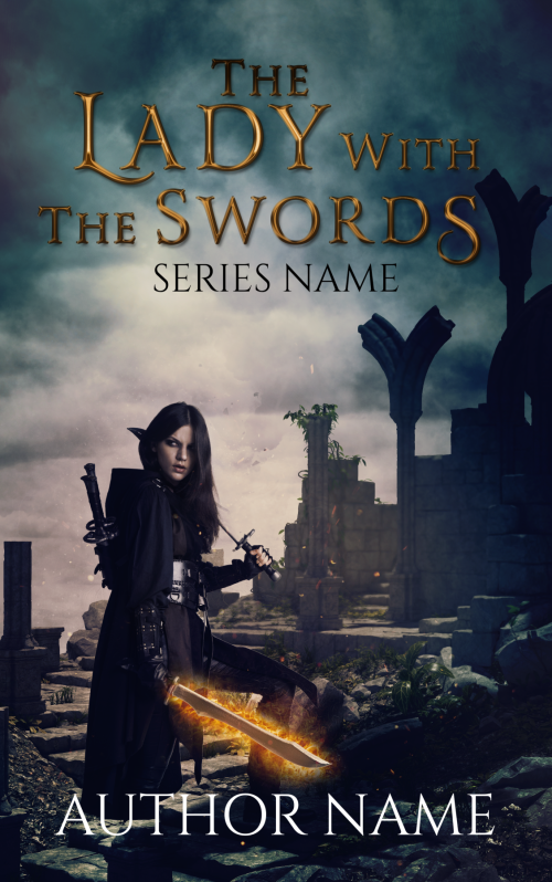 Fantasy Cover (The Lady With The Swords)