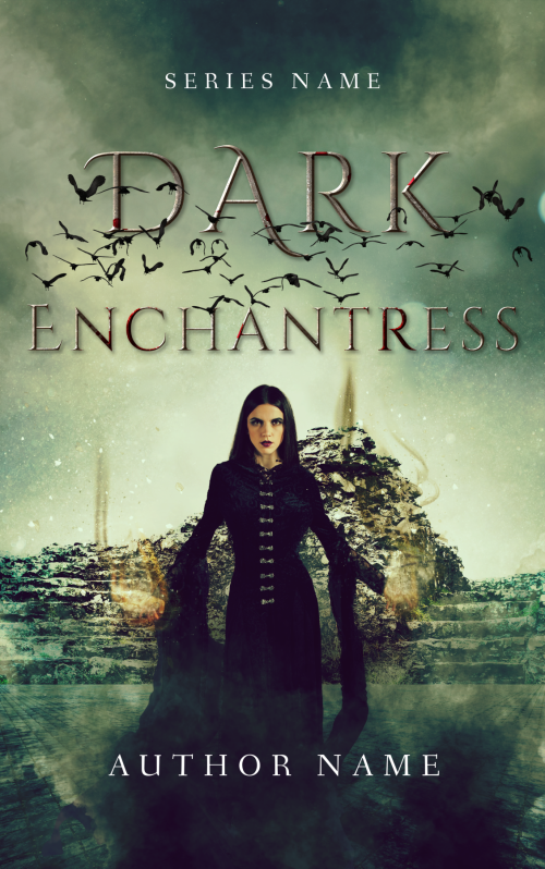 Fantasy Book Cover (Dark Enchantress)