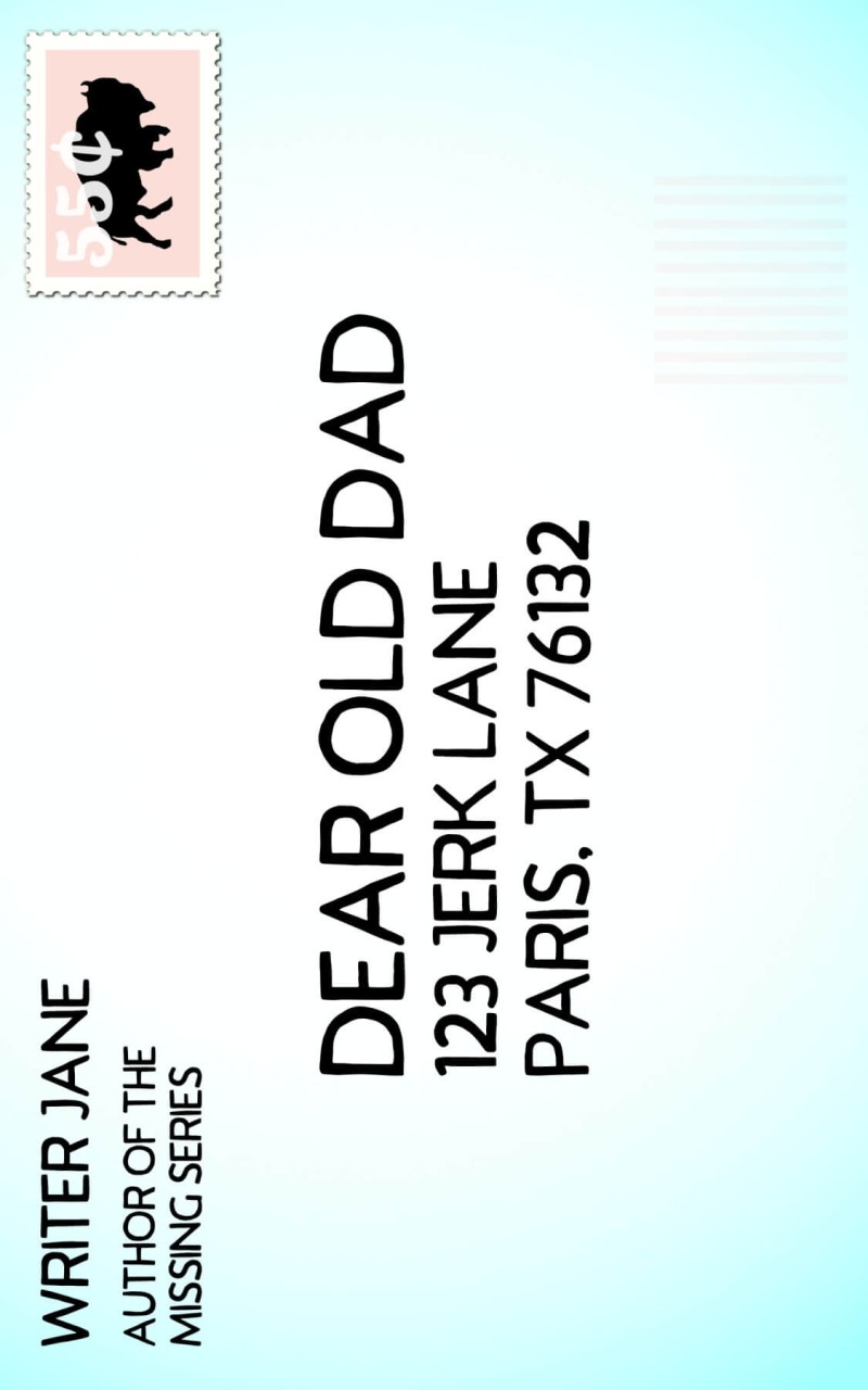 First Class Mail – A Letter with Postage Cover