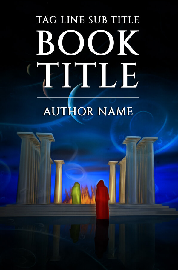Fire Priests – Book Cover – Mystery | Spiritual | Fantasy