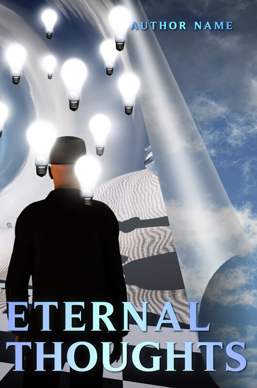 Eternal Thoughts – Book Cover – Mystery | Spiritual | Fantasy