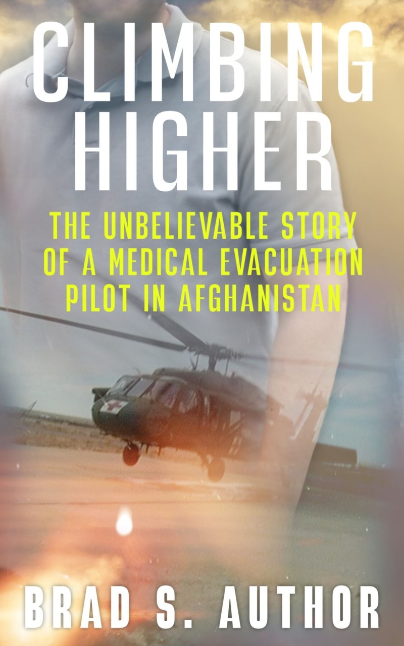 Climbing Higher – Military Pilot and Silhouette