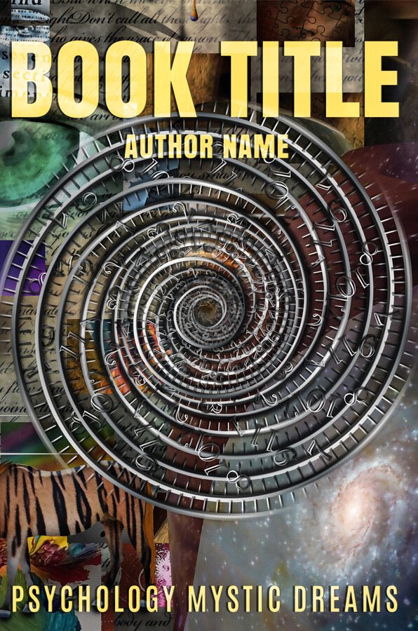 Time Vortex – Book Cover – Mystery | Dreams | Spiritual