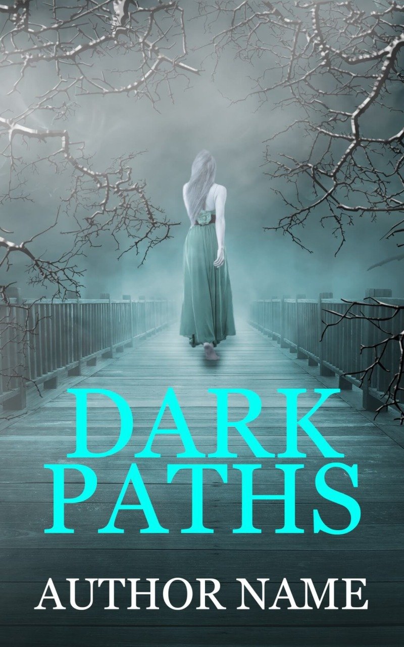Dark Paths Mystery Thriller Book Cover