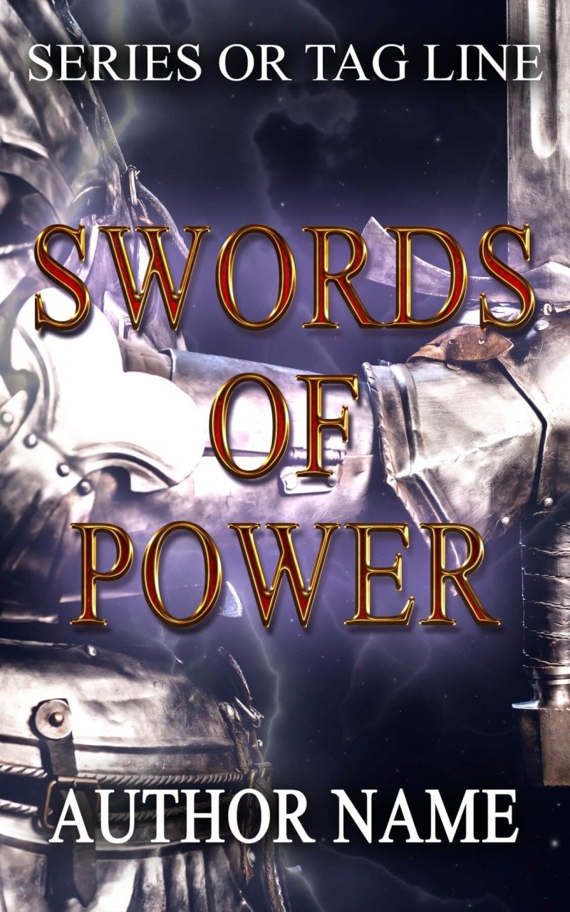 Swords of Power – fantasy knight ebook cover