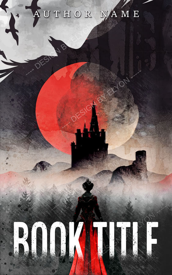 Raven and dark castle