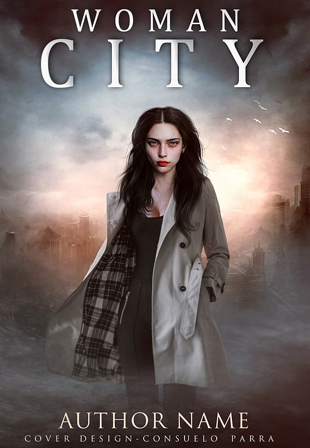 Woman city