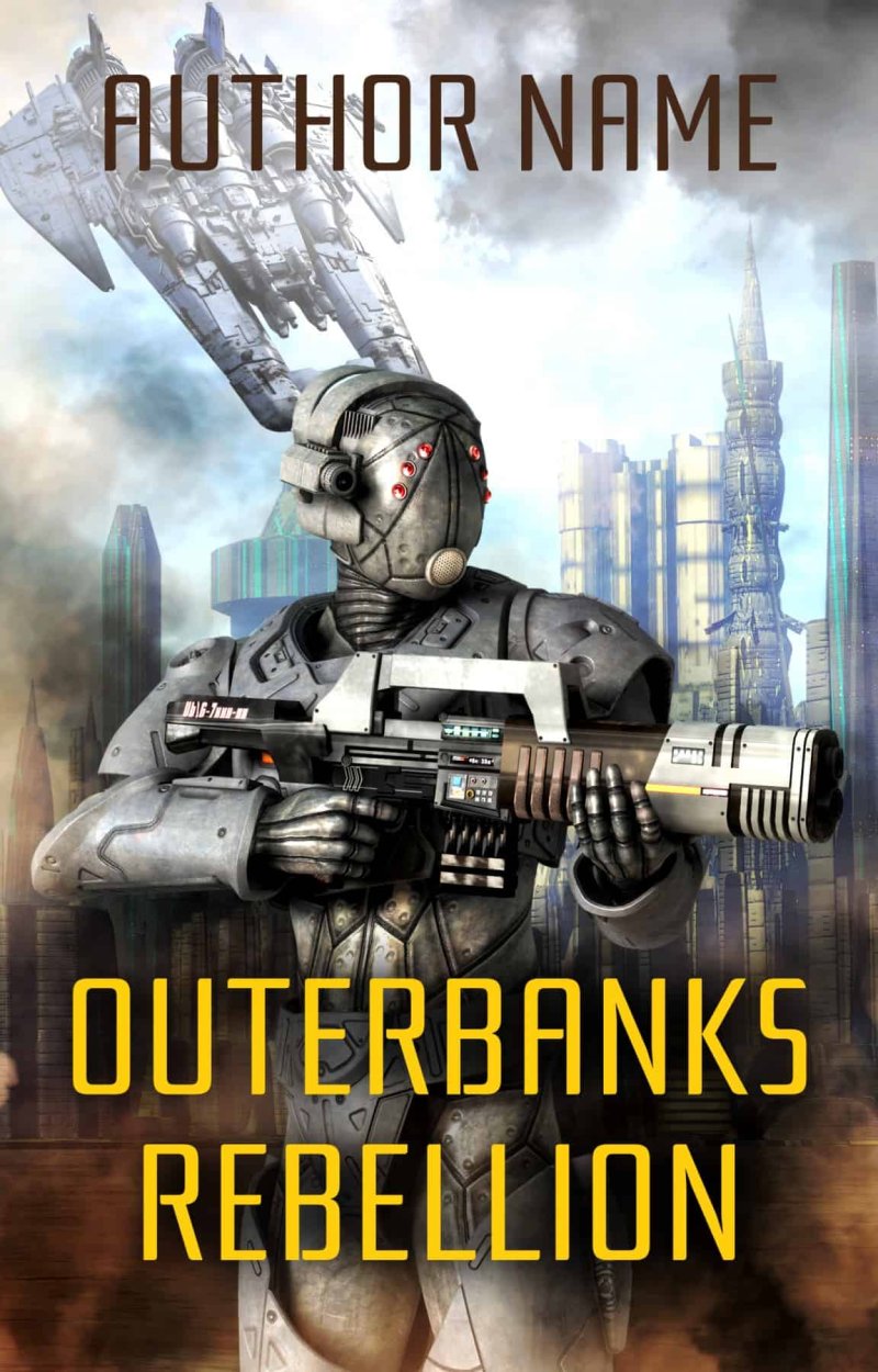 OUTERBANKS REBELLION – SciFi Cover