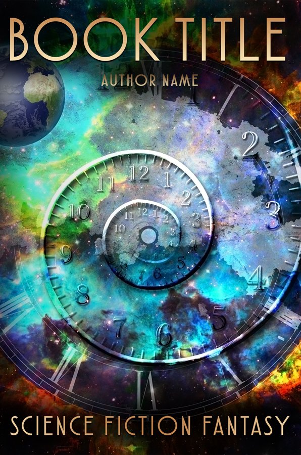Time Spiral – Mystic | Imagination | Sci Fi – unique book cover