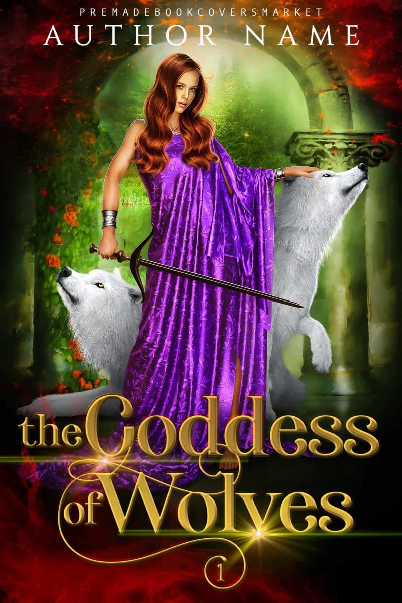 The goddess of wolves (set 2 covers)