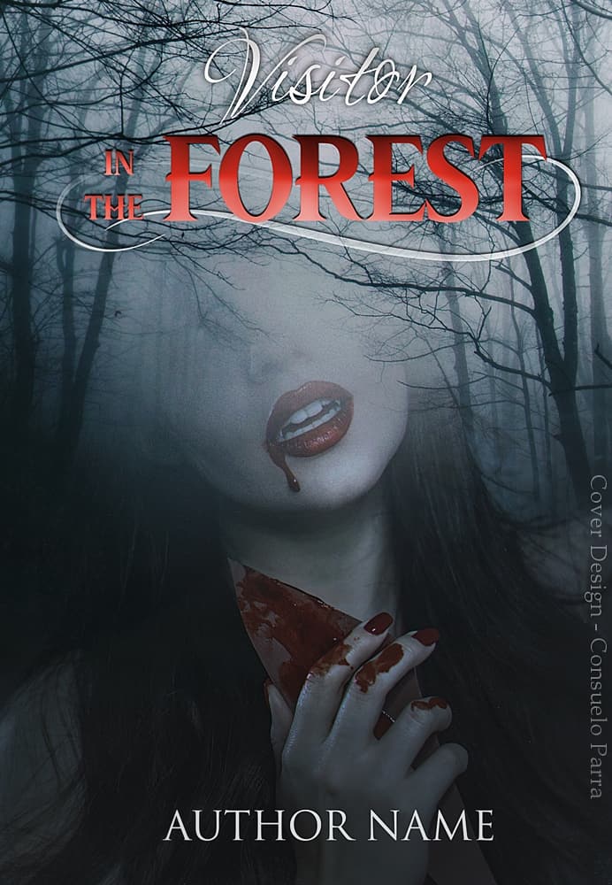 Visitor in the forest