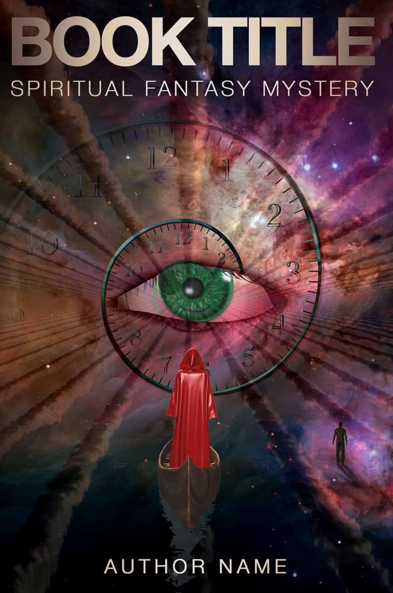 Red Monk – Fantasy | Spiritual | Psychology | Religion – Book cover