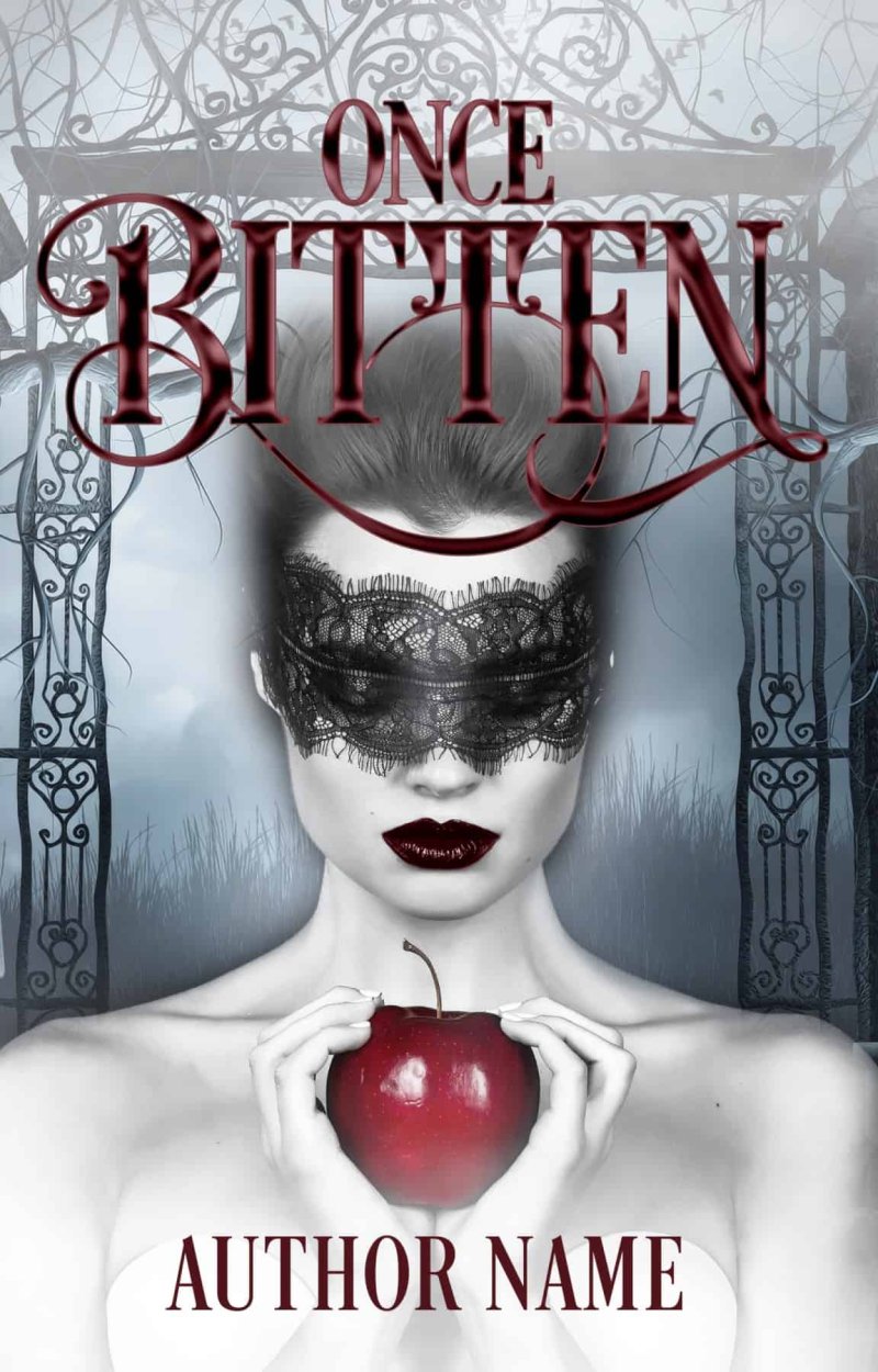Once Bitten – a dark fairytale cover