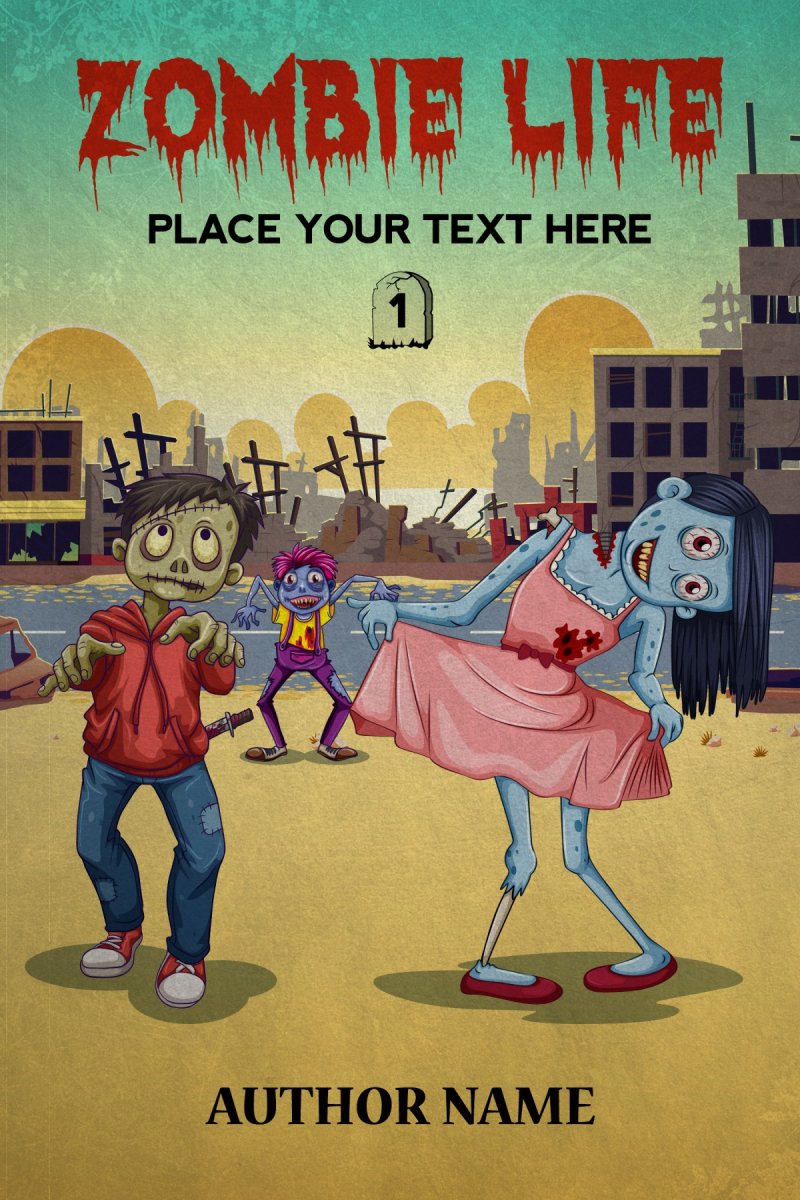 Zombie Life (Set of 3 covers)