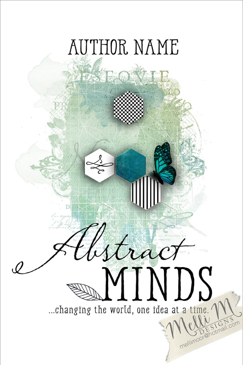 Abstract book cover art