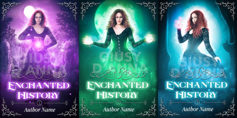 Enchanted History(Set of 3 covers)
