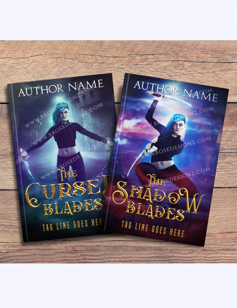 Blades 2 book covers set