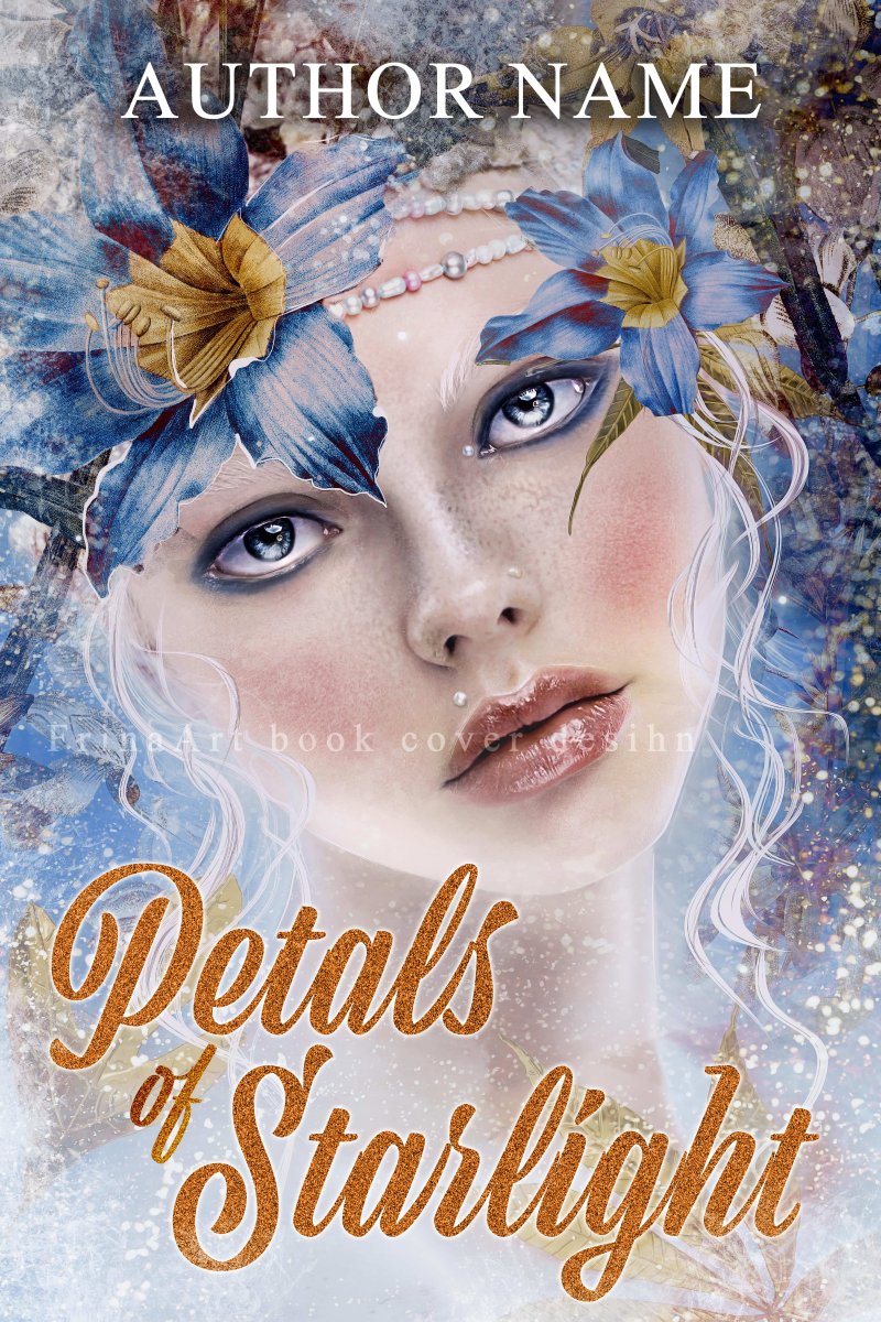 Petals of Starlight – Fantasy Romance Premade Cover