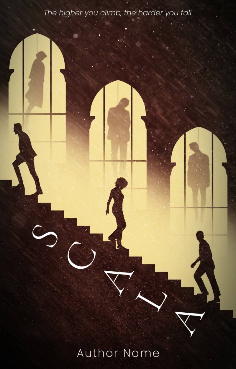 SCALA – Dystopian Psychological Thriller Premade Book Cover