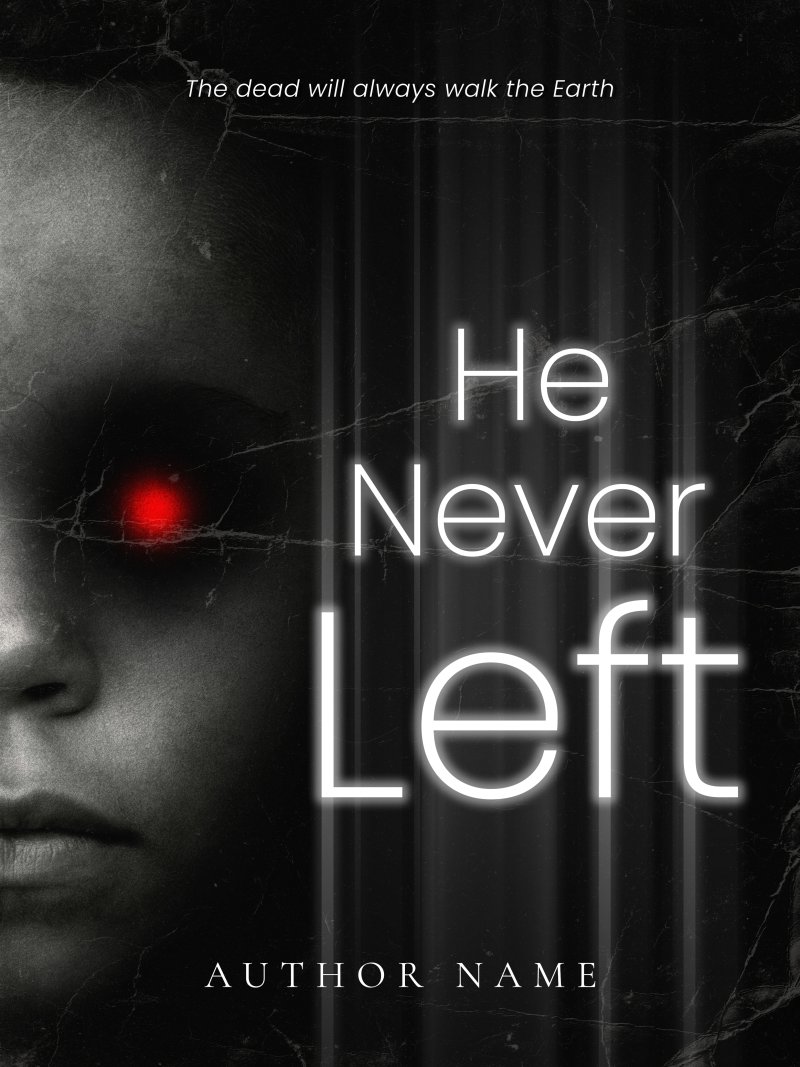 Premade Paranormal Horror Book Cover – Psychological Thriller | Creepy Supernatural Suspense