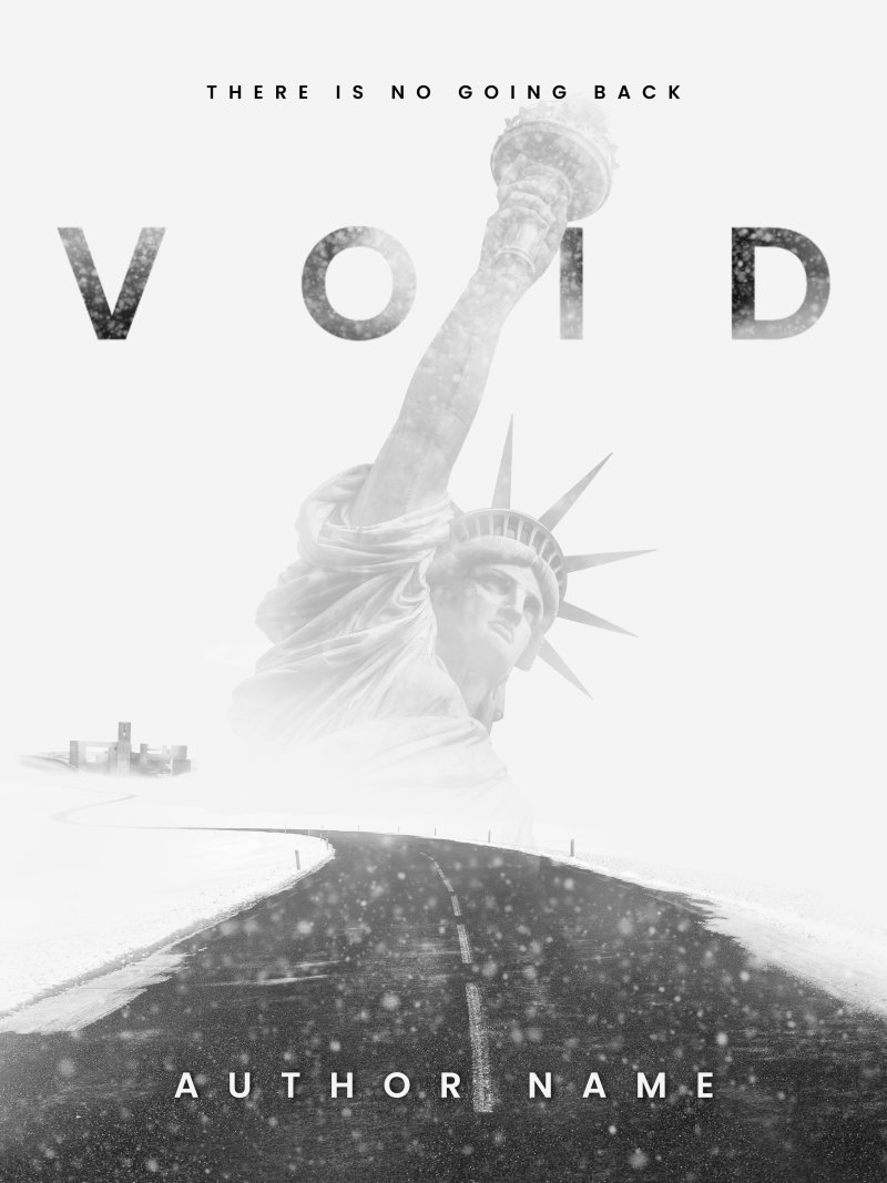 Premade Post-Apocalyptic Book Cover | Dystopian Sci-Fi Thriller | “Void”