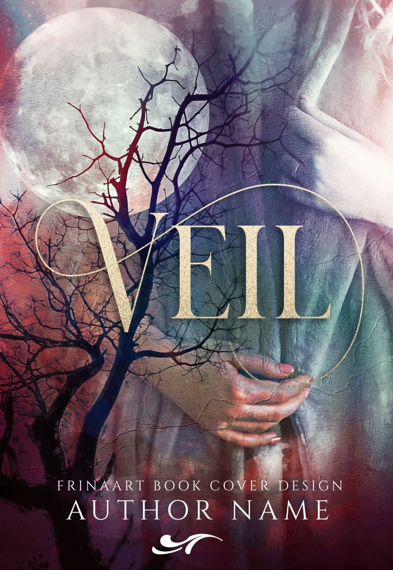 Veil — Atmospheric Psychological Fiction Premade Cover