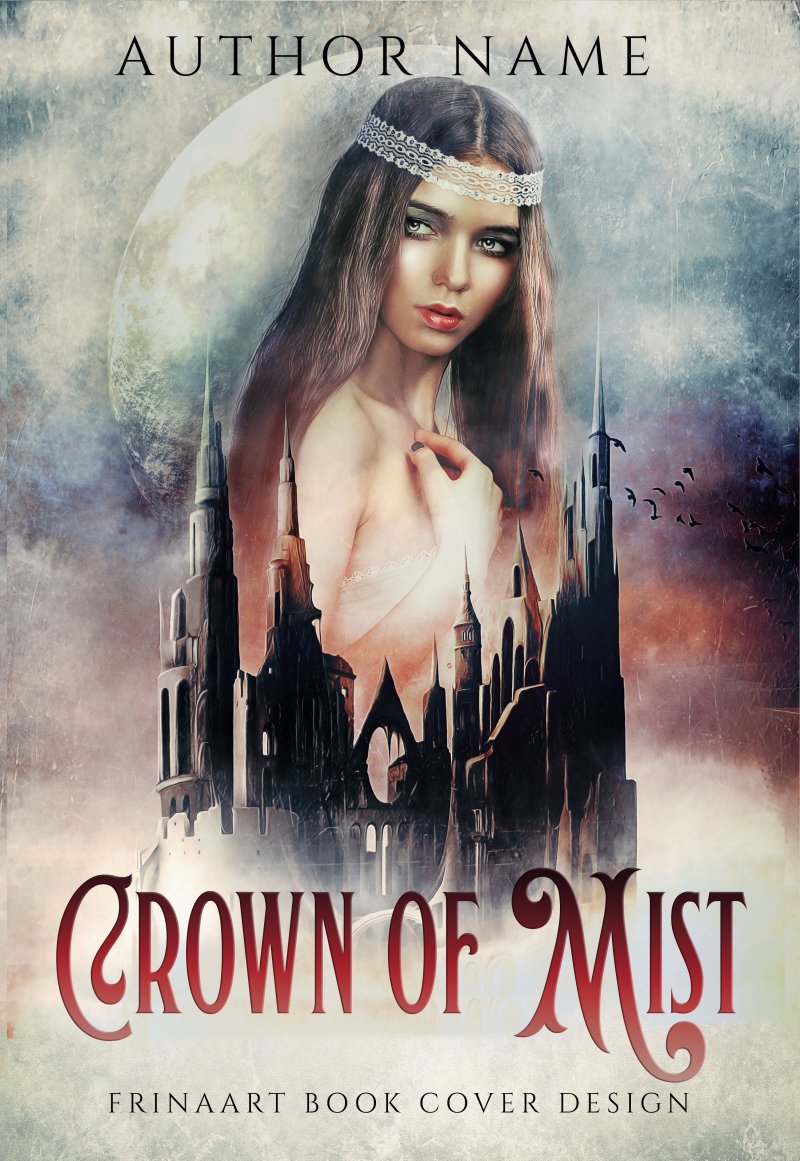 Crown of Mist — Atmospheric Fantasy Premade Cover