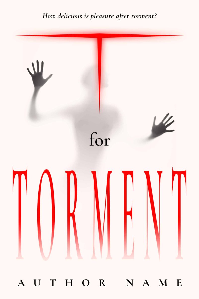 T for Torment – Supernatural Horror & Ghost Mystery Premade Cover