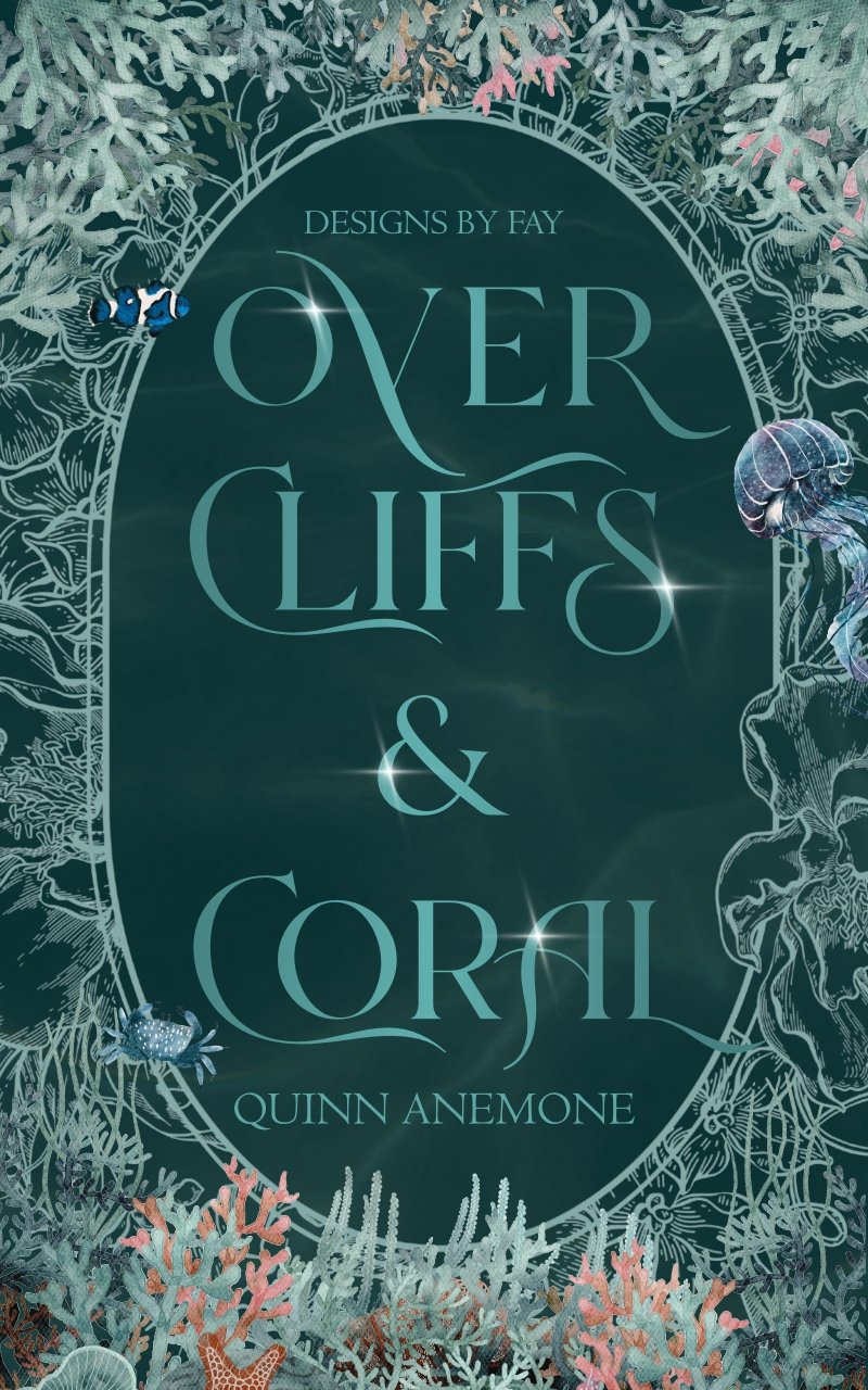 Over Cliffs & Coral romantasy fantasy romance