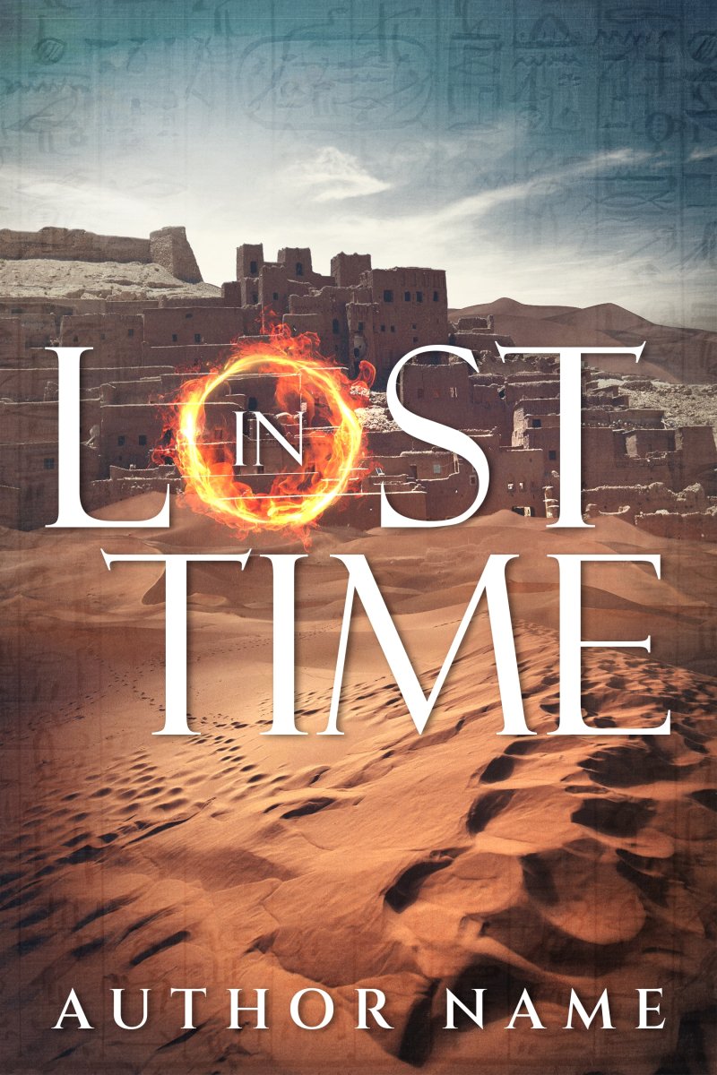 Lost in Time – Time Travel & Historical Fantasy Premade Book Cover