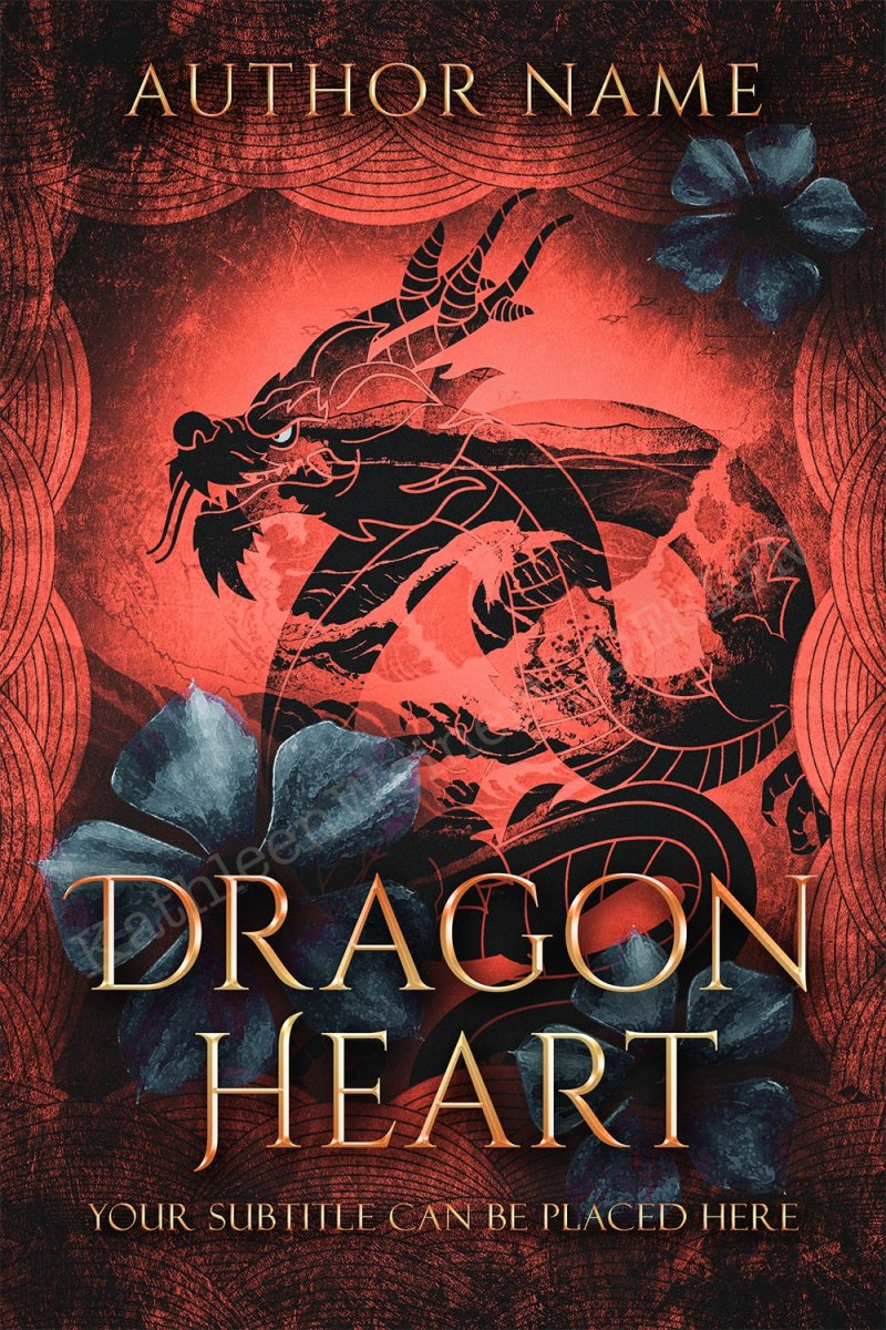 DRAGON HEART – Premade Fantasy / Asian Fantasy Book Cover