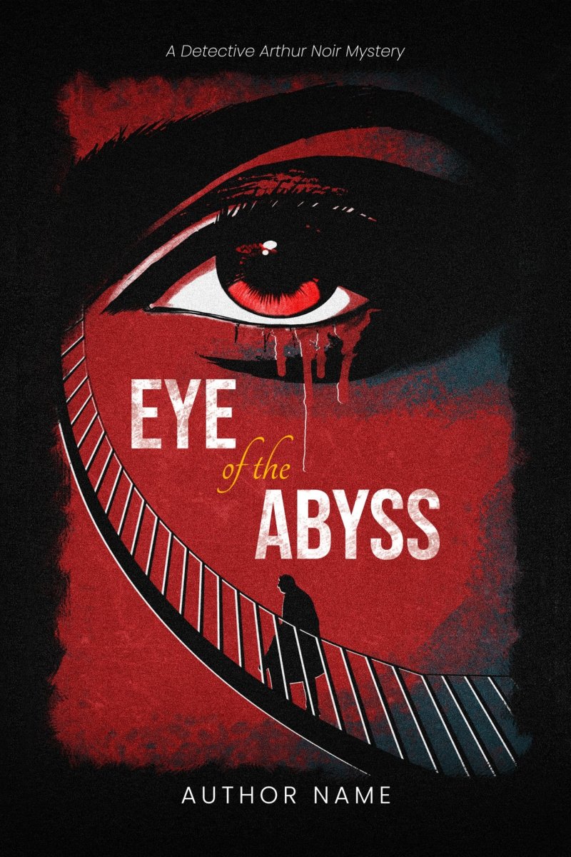 Eye of the Abyss – Premade Psychological Thriller Book Cover