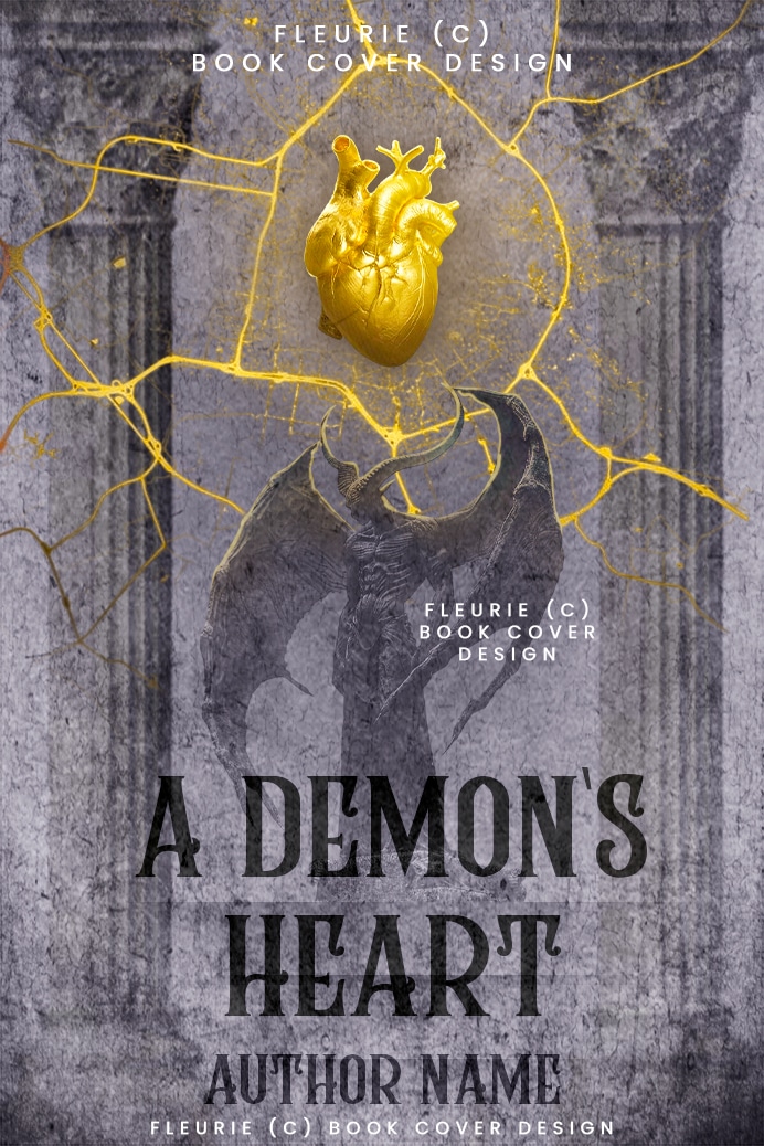 Premade cover- A Demon’s Heart